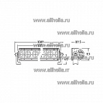 Балка диодная EnduroLED 2 Series 1000 мм. комбинированный свет 9V-36V (навесной монтаж)